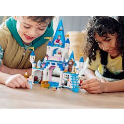 Constructor Lego Disney Cinderella and Prince Charmings Castle 43206 (Blue) Thumb
