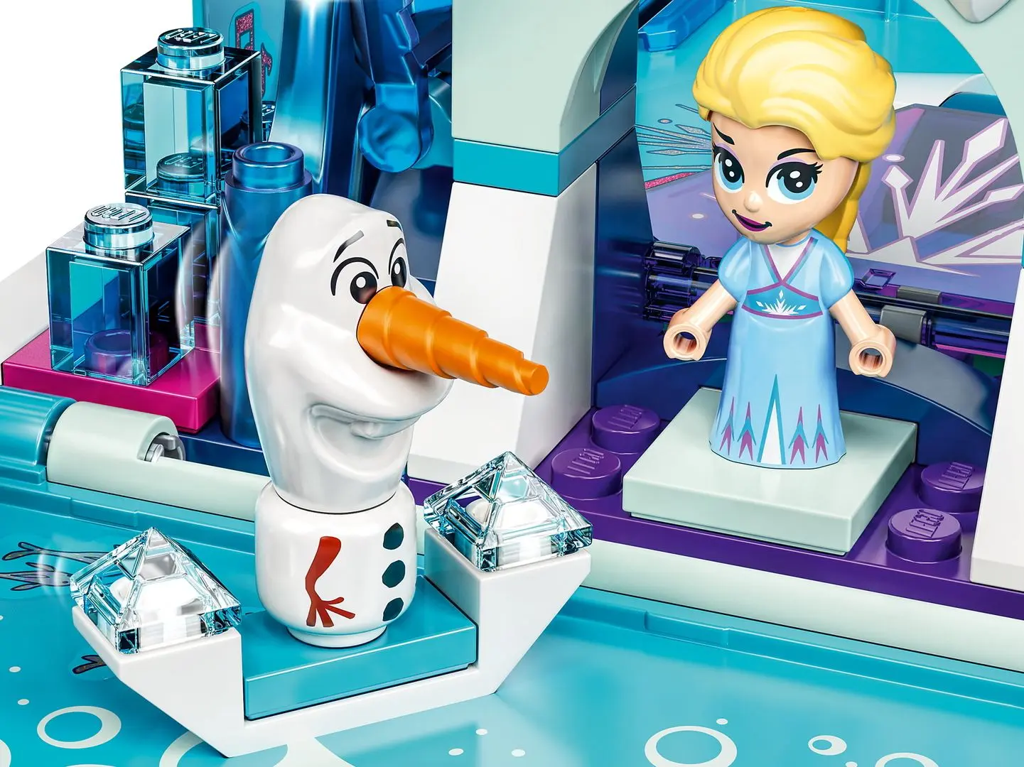 Constructor Lego Disney Elsa and The Nokk Storybook Adventures 43189 (Blue) - 5