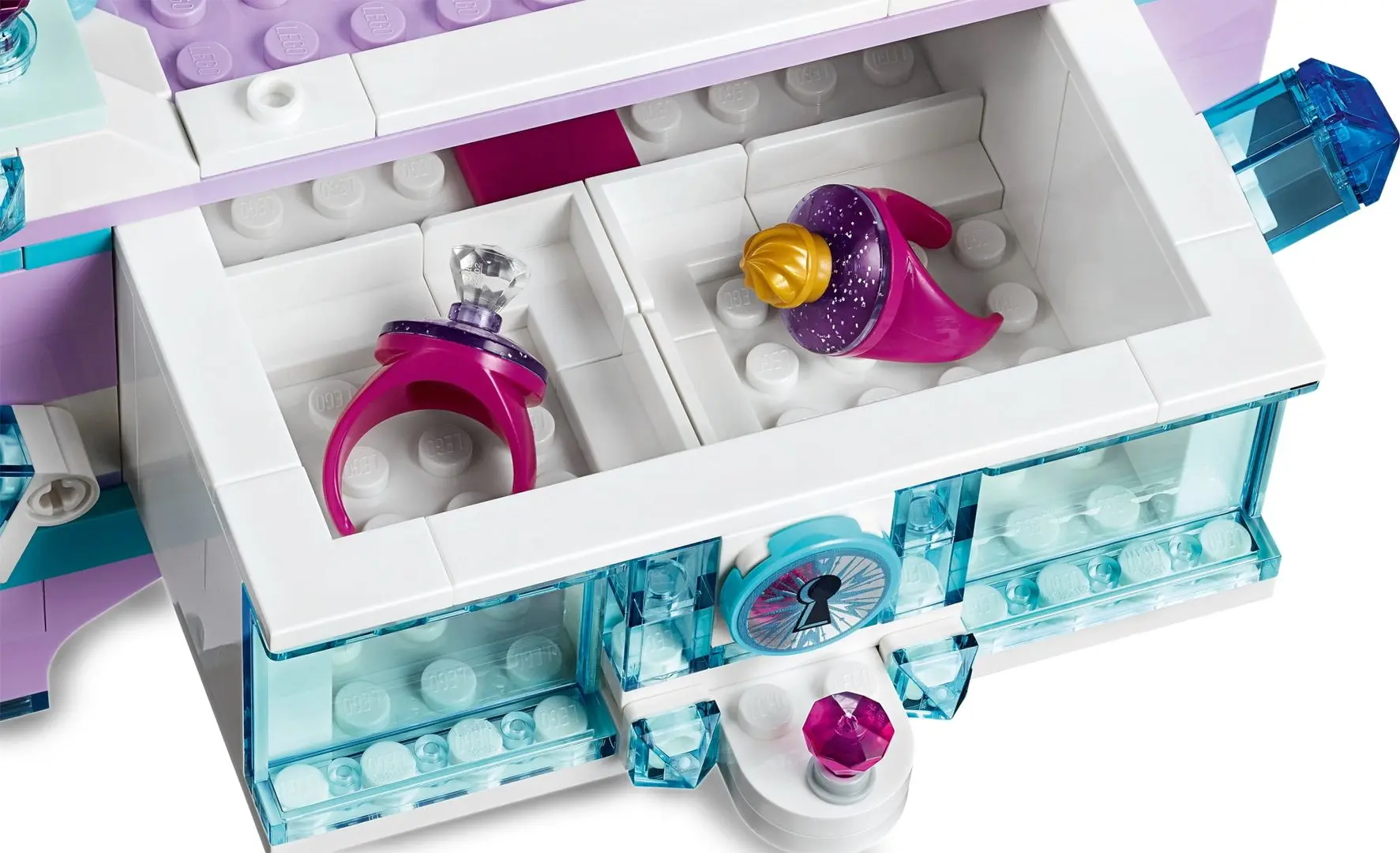 Constructor Lego Disney Frozen Elsas Jewelry Box Creation 41168 (Blue/Purple) - 5