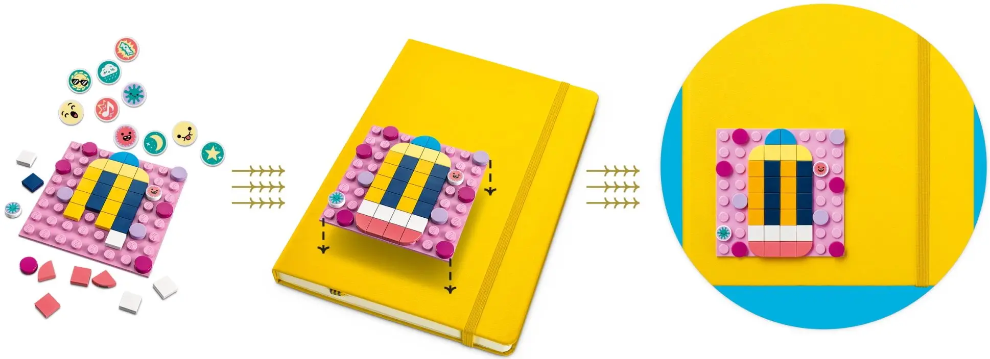 Constructor Lego Dots Adhesive Patches Mega Pack 41957 (Multicolor) - 5
