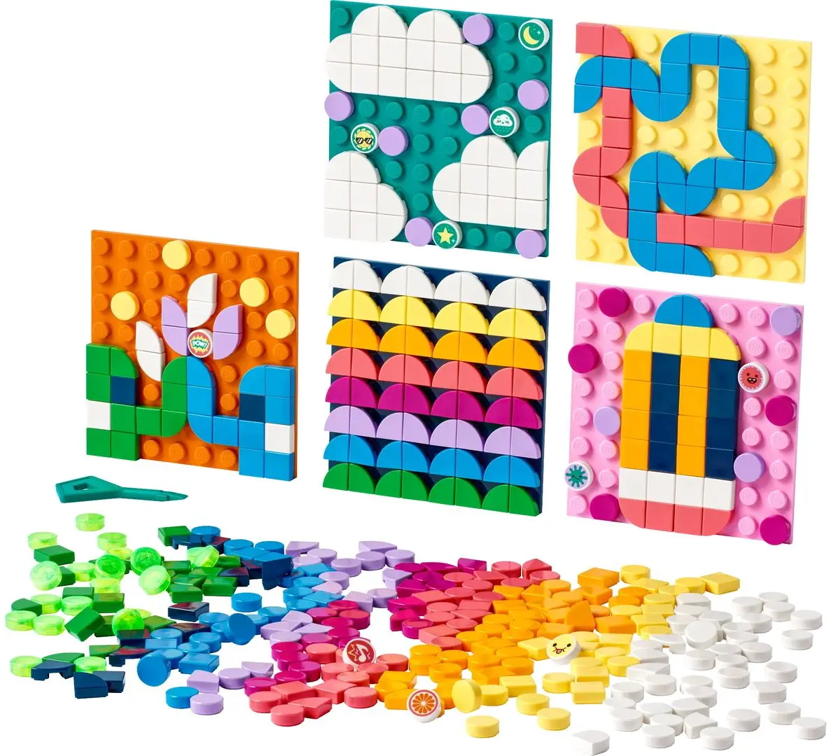 Constructor Lego Dots Adhesive Patches Mega Pack 41957 (Multicolor)