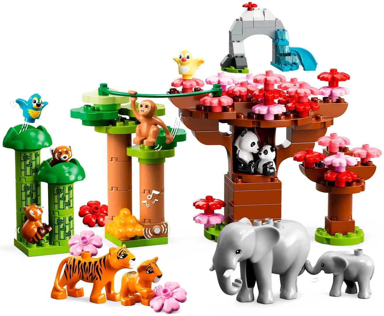 Constructor Lego Duplo Wild Animals of Asia 10974 (Multicolor) - 2