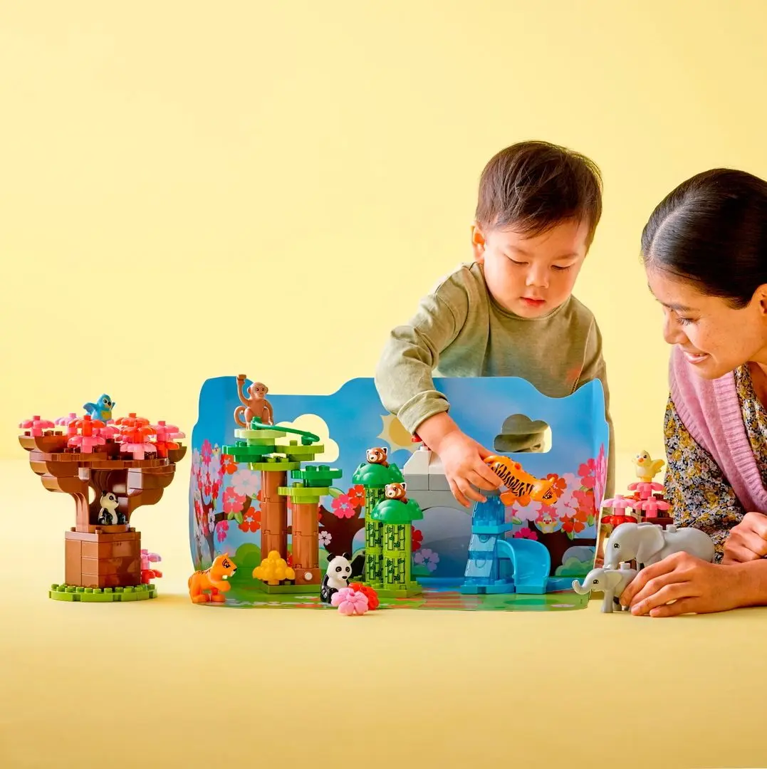 Constructor Lego Duplo Wild Animals of Asia 10974 (Multicolor) - 4