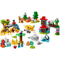 Constructor Lego Duplo World Animals 10907 (Multicolor)