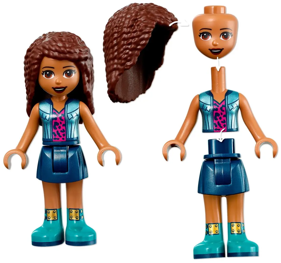 Constructor Lego Friends Forest Waterfall 41677 (Multicolor) - 7