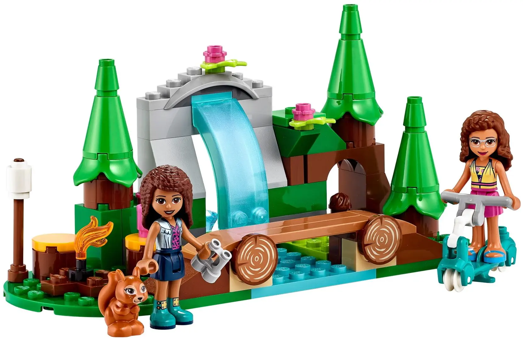 Constructor Lego Friends Forest Waterfall 41677 (Multicolor)