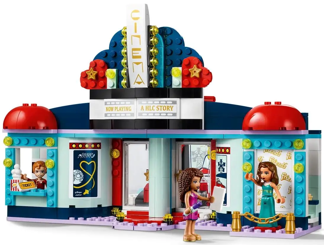 Constructor Lego Friends Heartlake City Movie Theater 41448 (Blue/Red) - 2