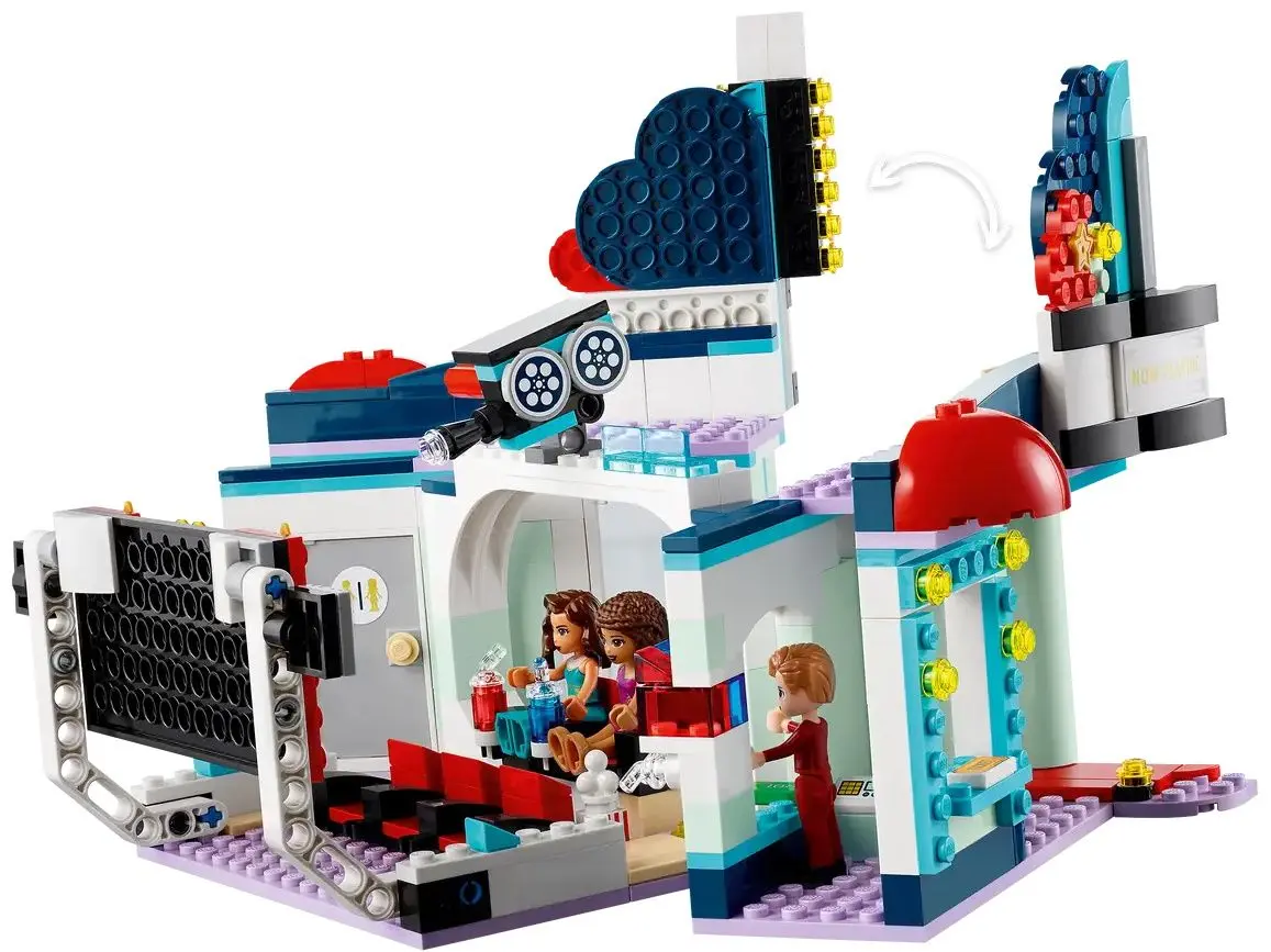 Constructor Lego Friends Heartlake City Movie Theater 41448 (Blue/Red) - 5