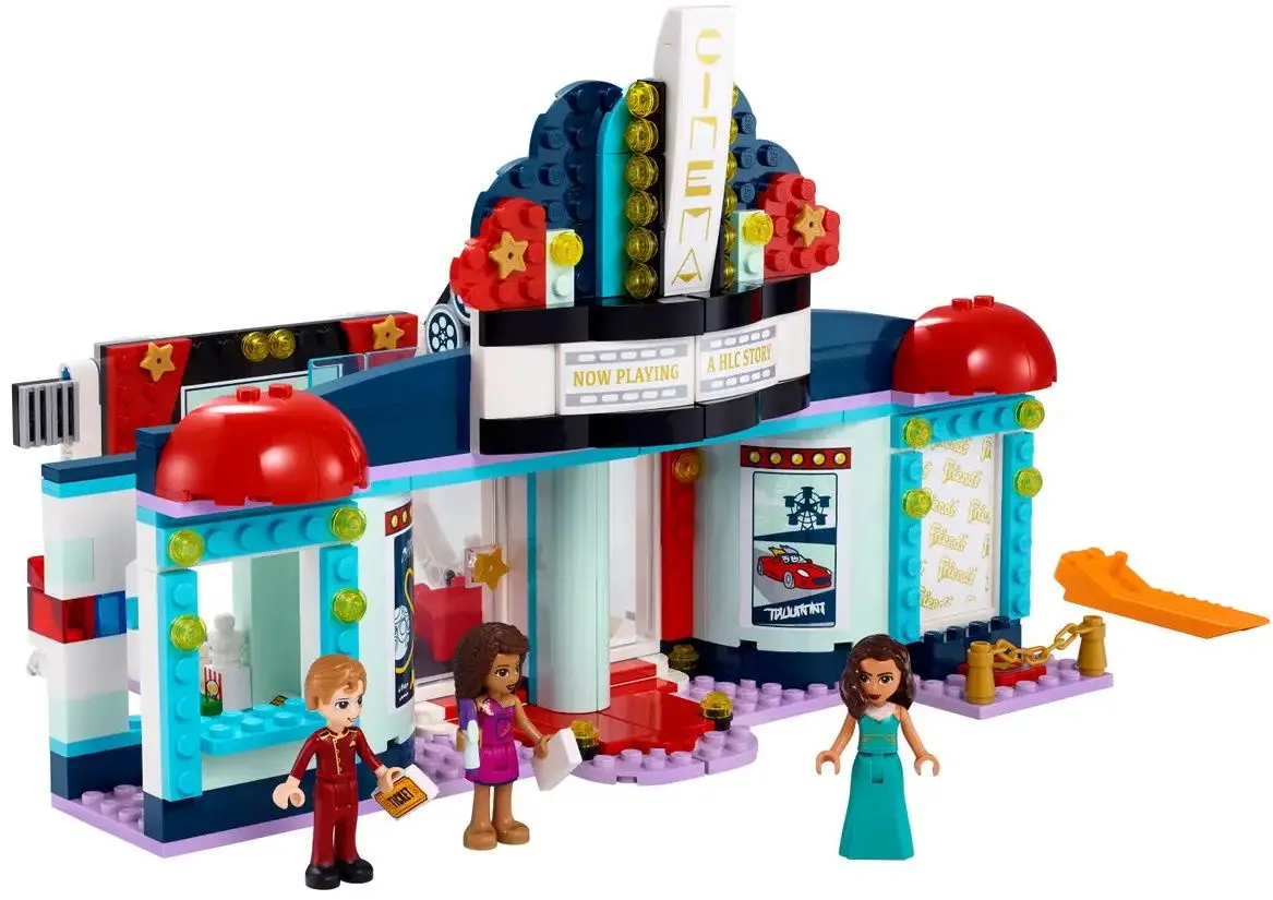 Constructor Lego Friends Heartlake City Movie Theater 41448 (Blue/Red)