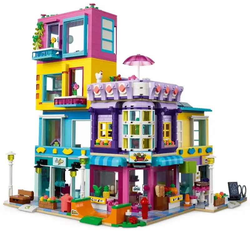 Constructor Lego Friends Main Street Building 41704 (Multicolor) - 2