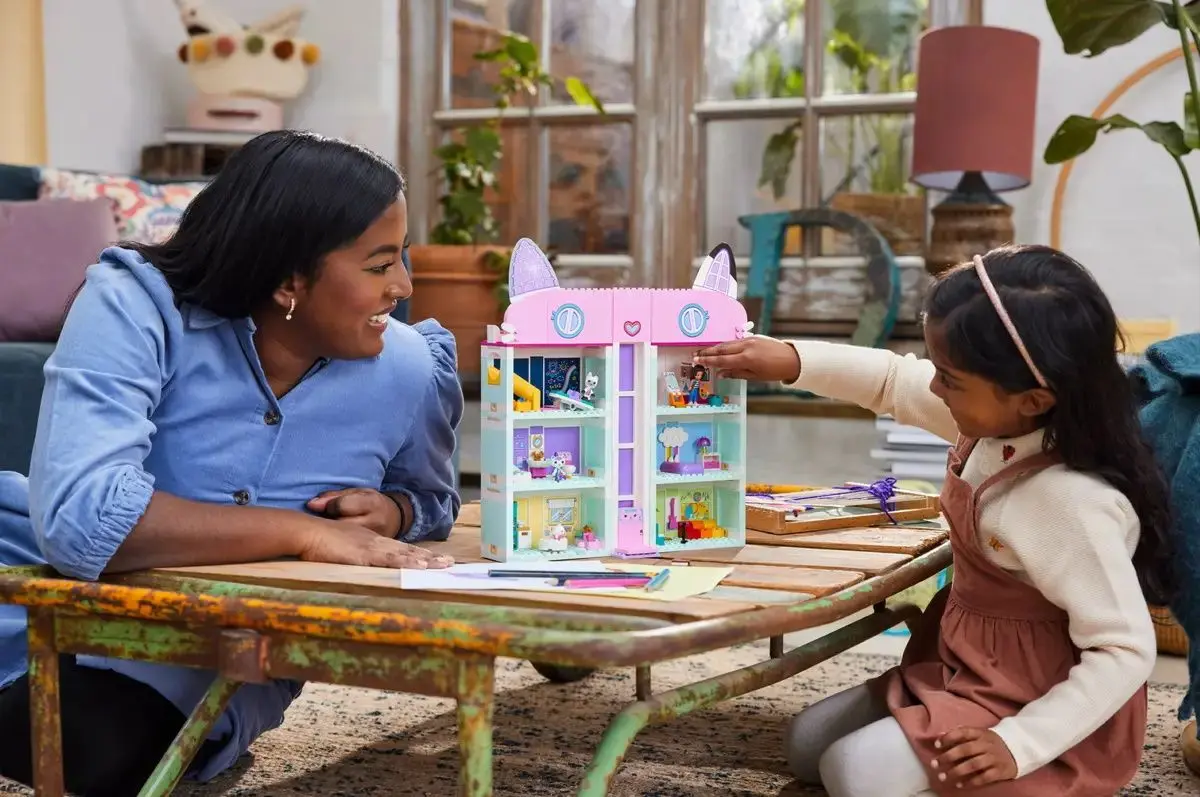 Constructor Lego Gabbys Dollhouse 10788 (Pink/Blue) - 5
