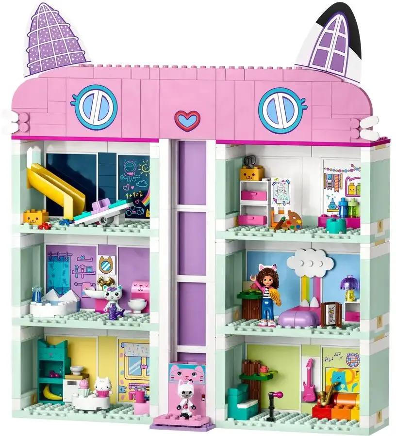 Constructor Lego Gabbys Dollhouse 10788 (Pink/Blue)