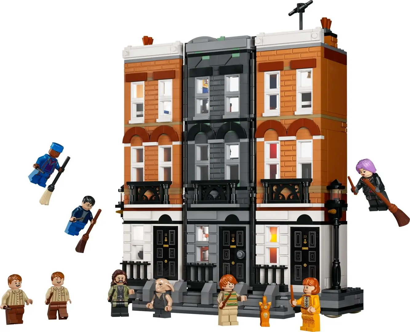 Constructor Lego Harry Potter 12 Grimmauld Place 76408 (Multicolor)