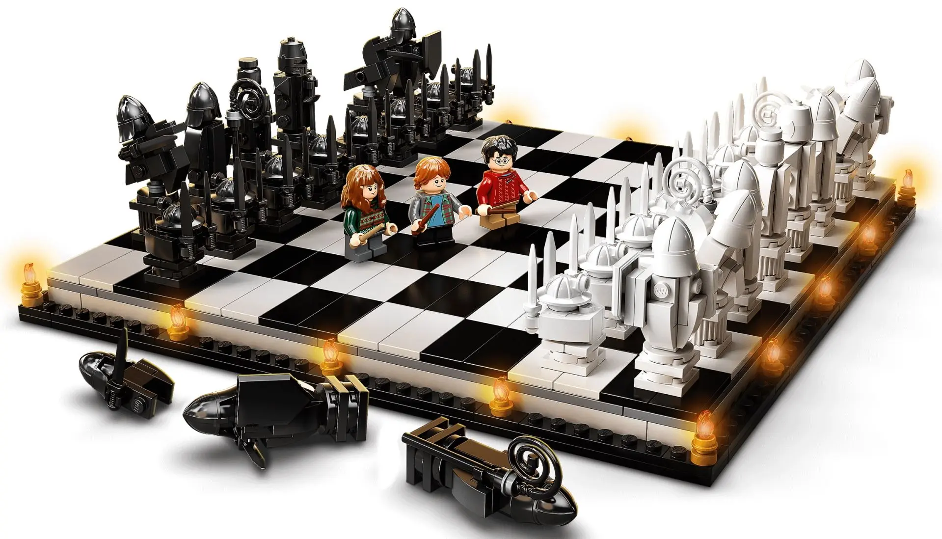Конструктор Lego Harry Potter Hogwarts Wizards Chess 76392 (Black/White) - 2