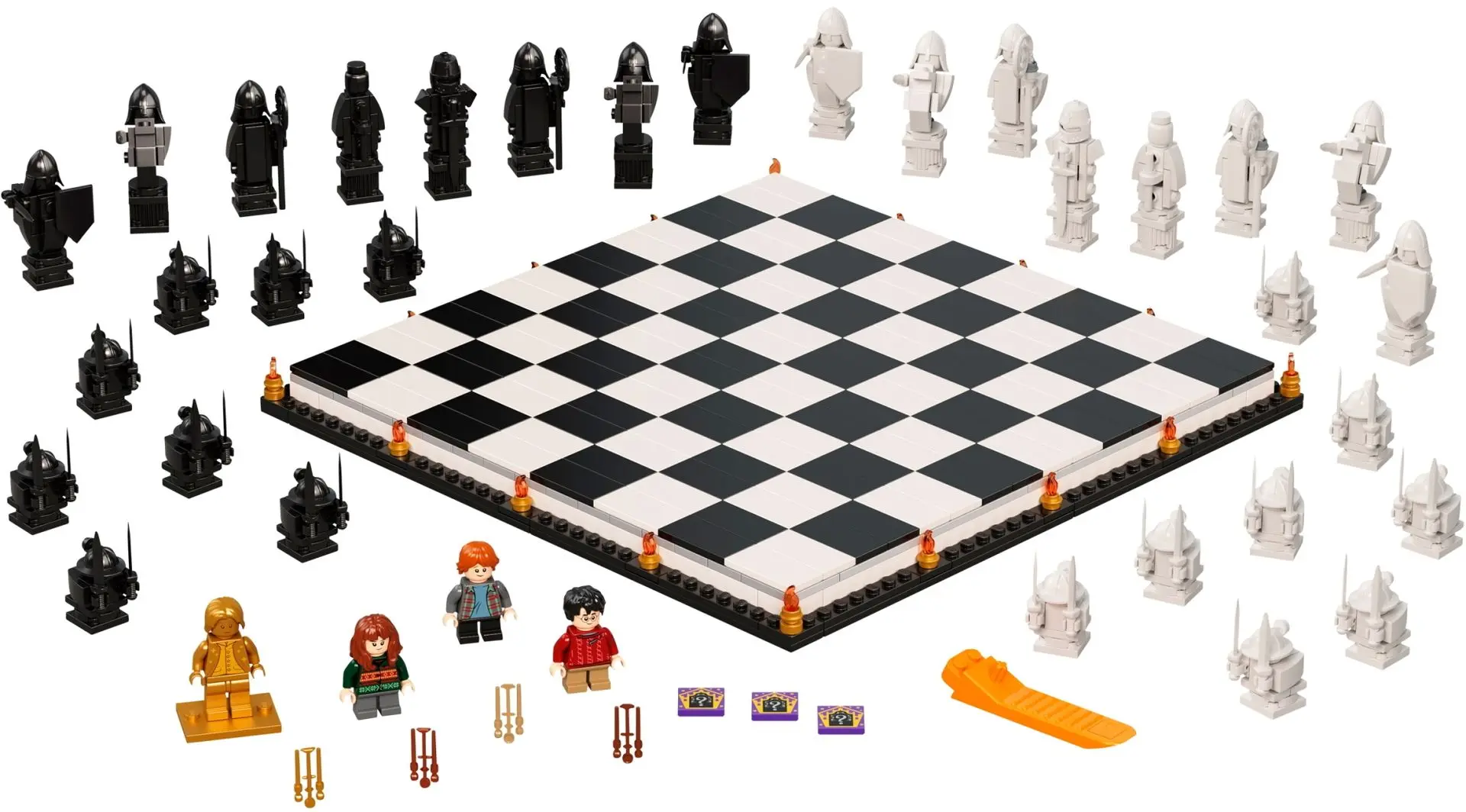 Конструктор Lego Harry Potter Hogwarts Wizards Chess 76392 (Black/White) - 3
