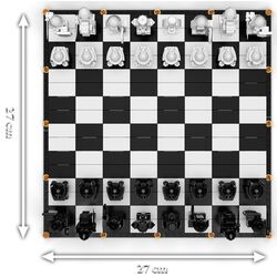 Конструктор Lego Harry Potter Hogwarts Wizards Chess 76392 (Black/White) Thumb
