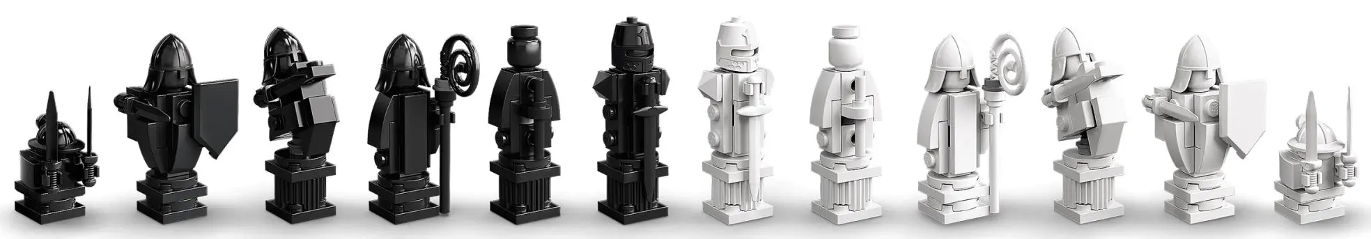 Конструктор Lego Harry Potter Hogwarts Wizards Chess 76392 (Black/White) - 7