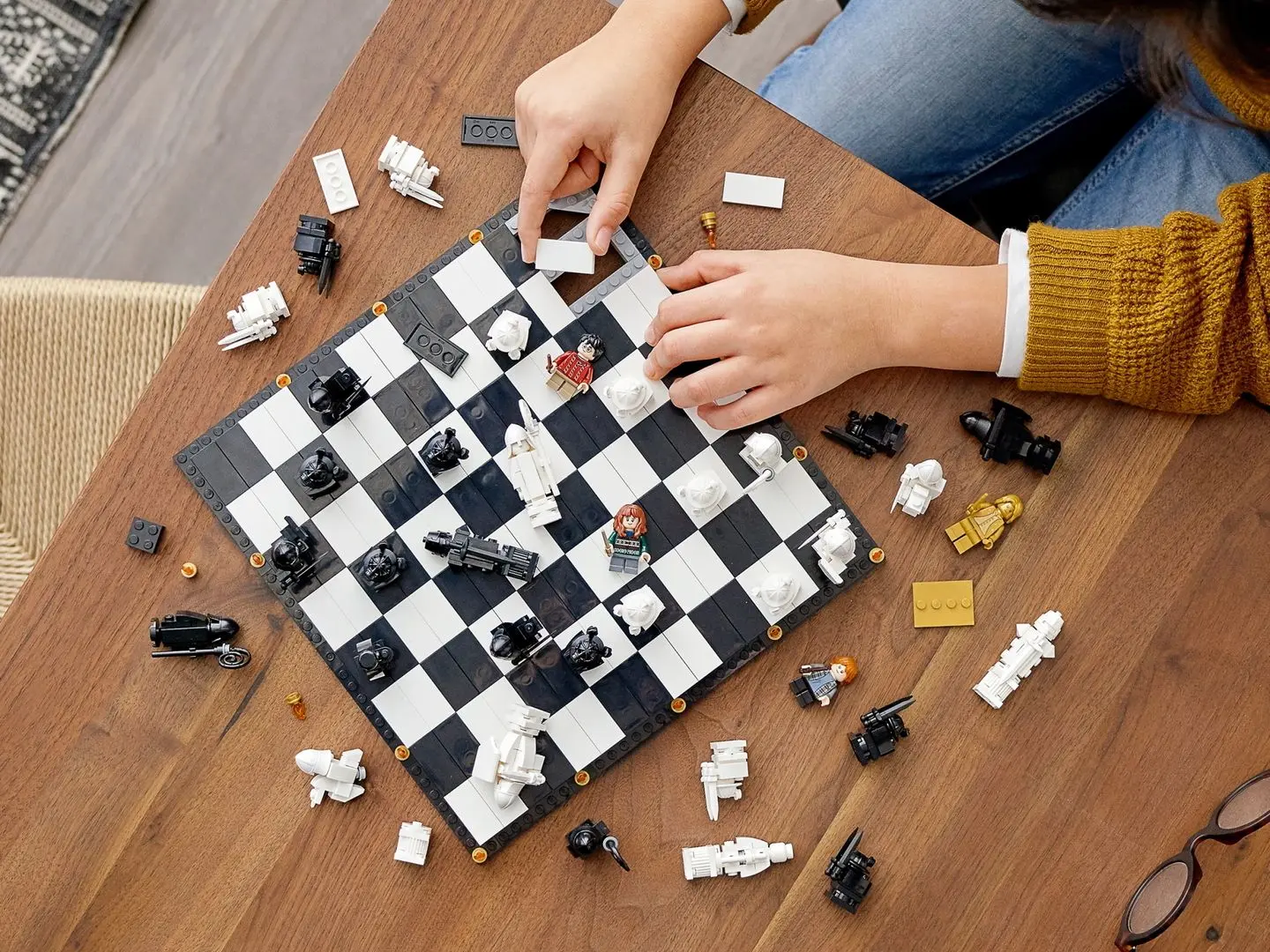 Конструктор Lego Harry Potter Hogwarts Wizards Chess 76392 (Black/White) - 8