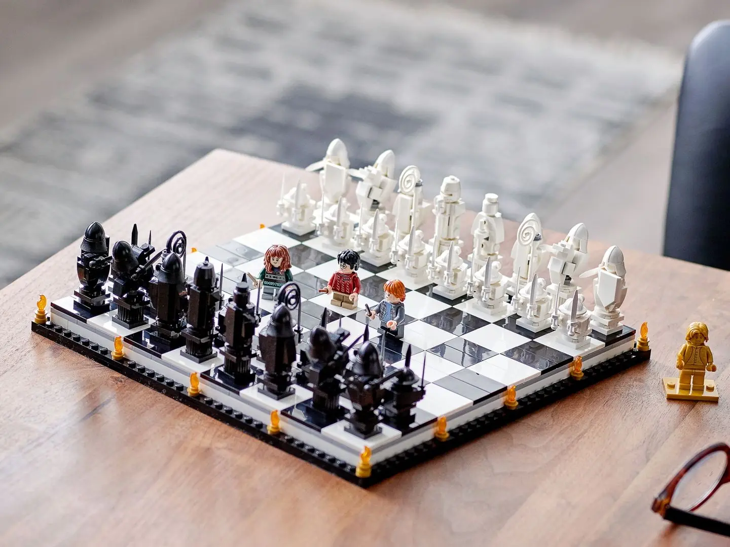 Конструктор Lego Harry Potter Hogwarts Wizards Chess 76392 (Black/White) - 9