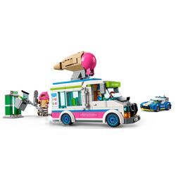 Constructor Lego Ice Cream Truck Police Chase 60314 (Multicolor) Thumb