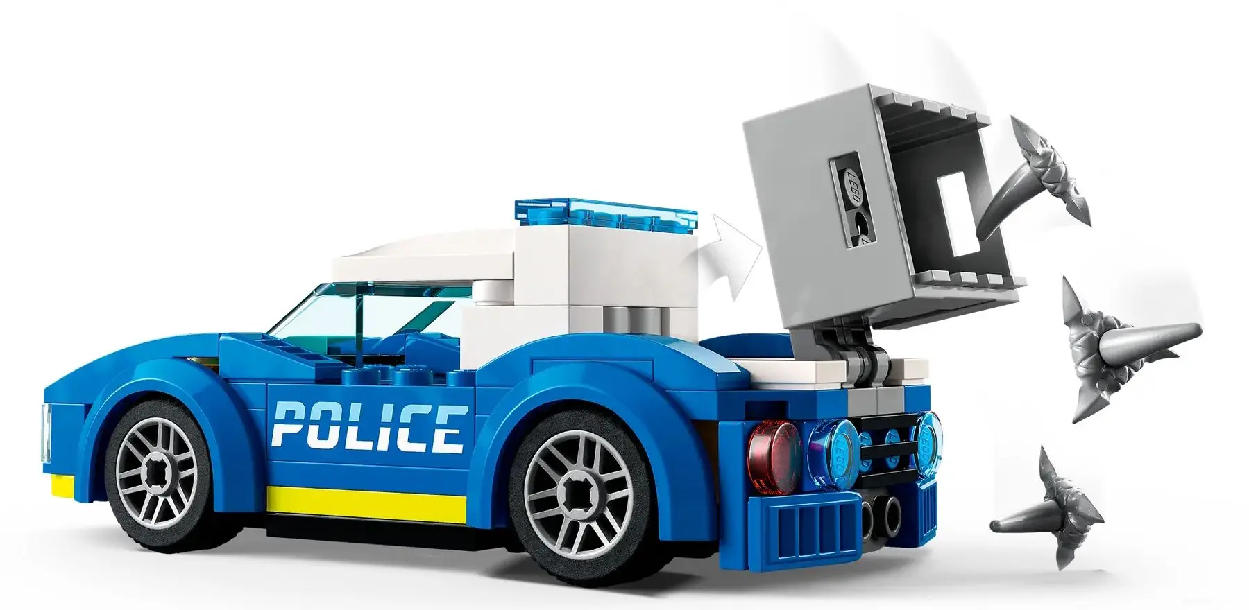 Constructor Lego Ice Cream Truck Police Chase 60314 (Multicolor) - 3