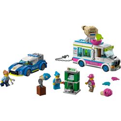 Constructor Lego Ice Cream Truck Police Chase 60314 (Multicolor)