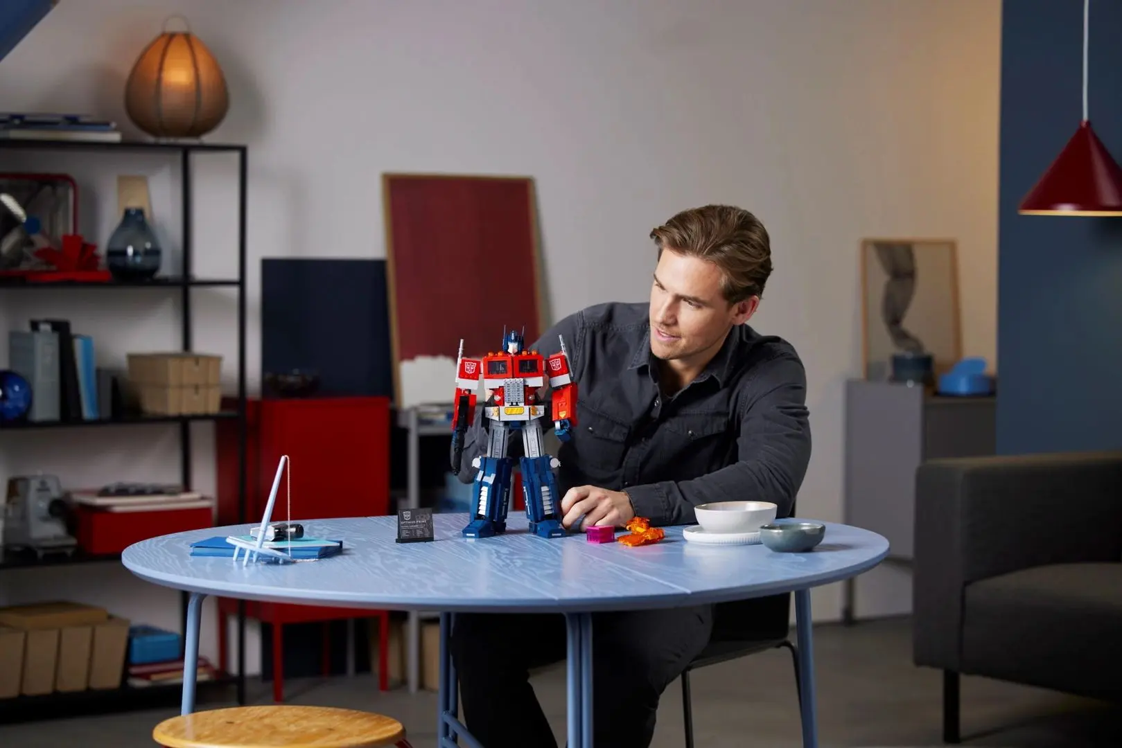 Конструктор Lego Icons Optimus Prime 10302 (Blue/Red) - 6