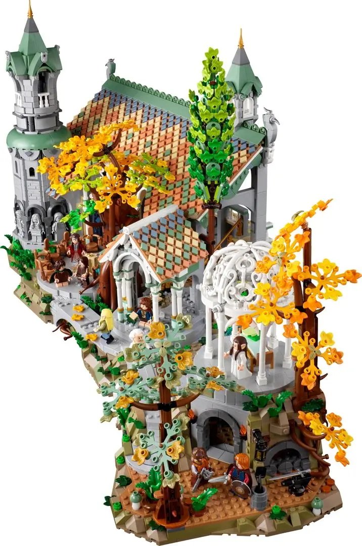 Constructor Lego Icons The Lord of The Rings: Rivendell 10316 (Multicolor) - 6