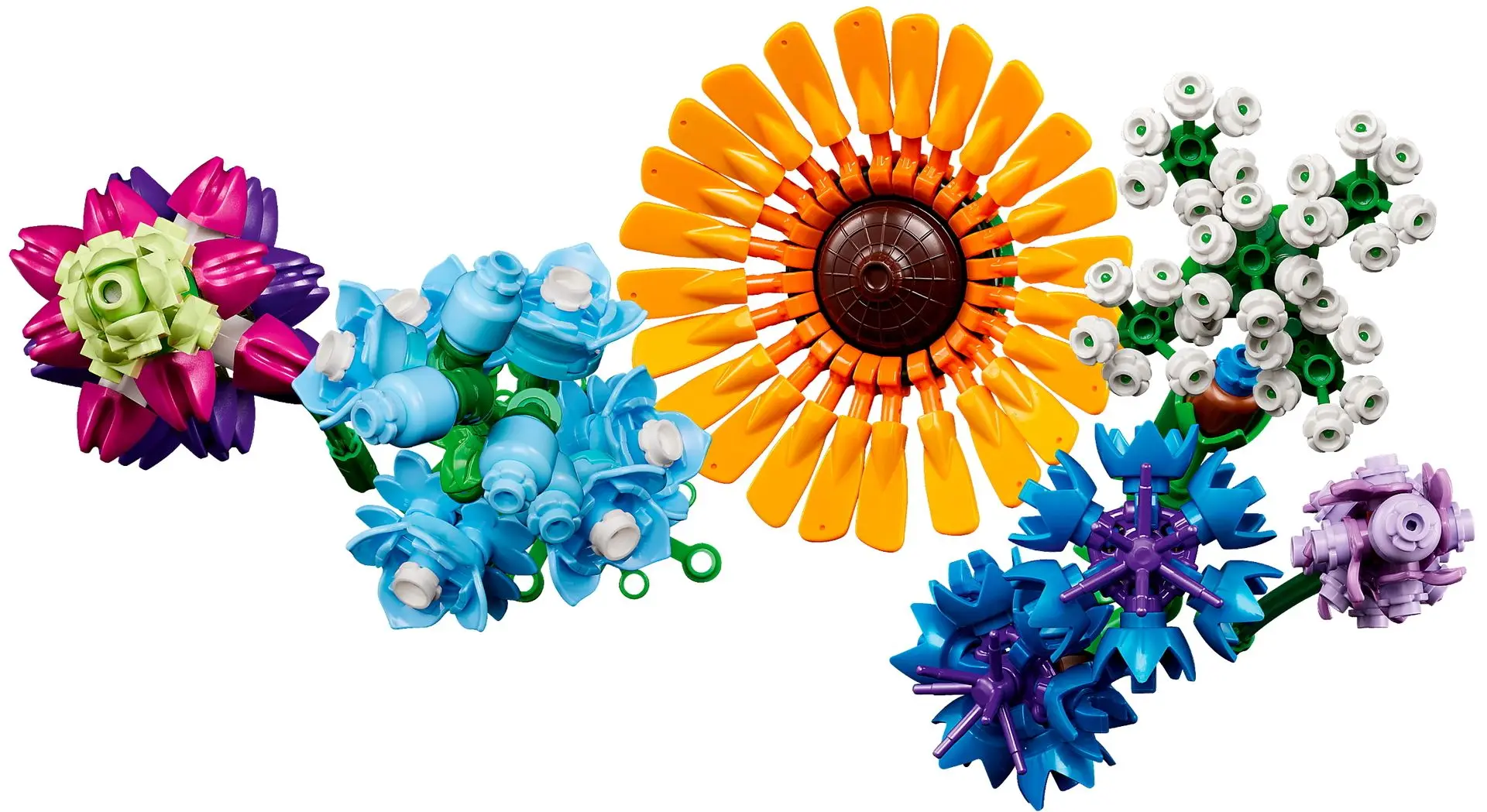 Конструктор Lego Icons Wildflower Bouquet 10313 (Multicolor) - 5