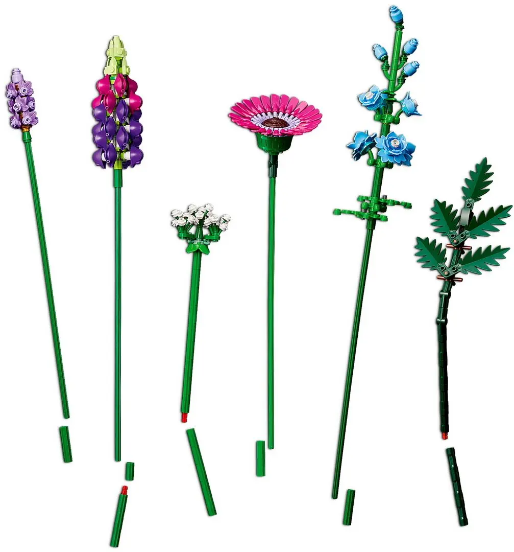 Конструктор Lego Icons Wildflower Bouquet 10313 (Multicolor) - 6