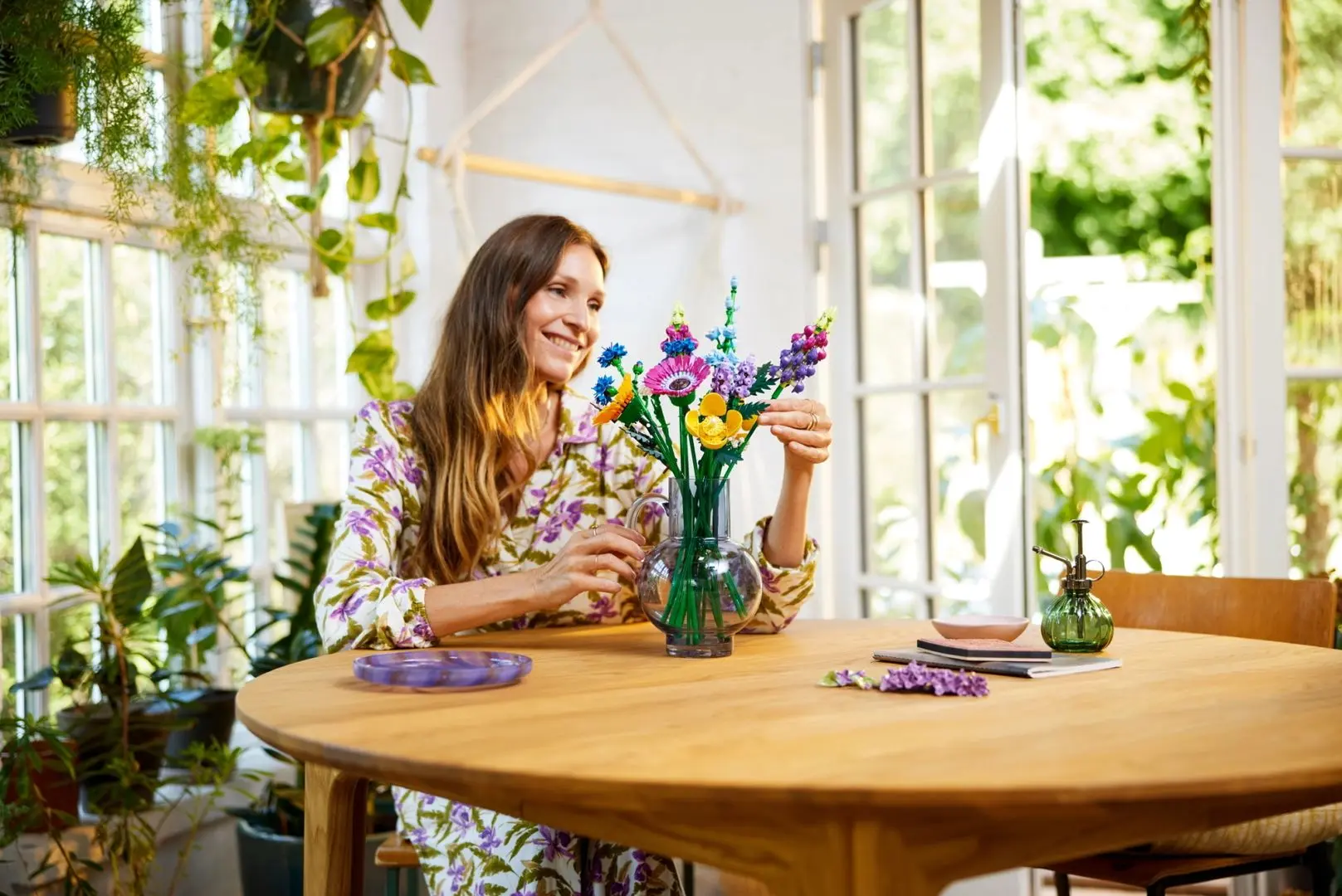Конструктор Lego Icons Wildflower Bouquet 10313 (Multicolor) - 7
