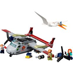 Constructor Lego Jurassic World Quetzalcoatlus Plane Ambush 76947 (Multicolor)