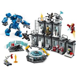 Constructor Lego Marvel Avengers Iron Man Hall of Armor 76125 (Grey/Blue) Thumb