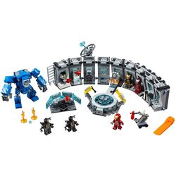 Constructor Lego Marvel Avengers Iron Man Hall of Armor 76125 (Grey/Blue)