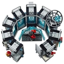 Constructor Lego Marvel Avengers Iron Man Hall of Armor 76125 (Grey/Blue) Thumb