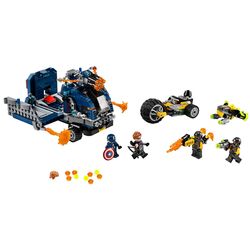 Constructor Lego Marvel Avengers Truck Take-down 76143 (Grey/Blue) Thumb