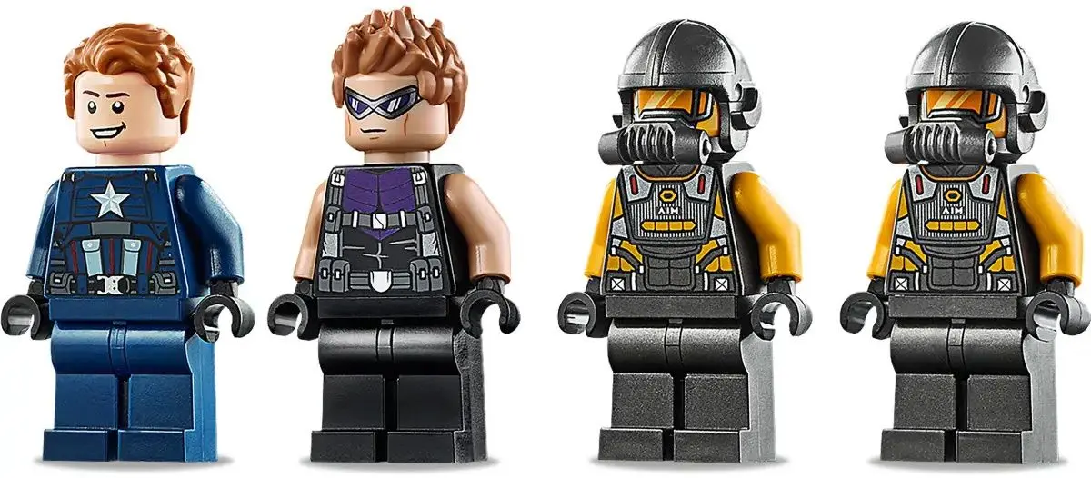 Constructor Lego Marvel Avengers Truck Take-down 76143 (Grey/Blue) - 4