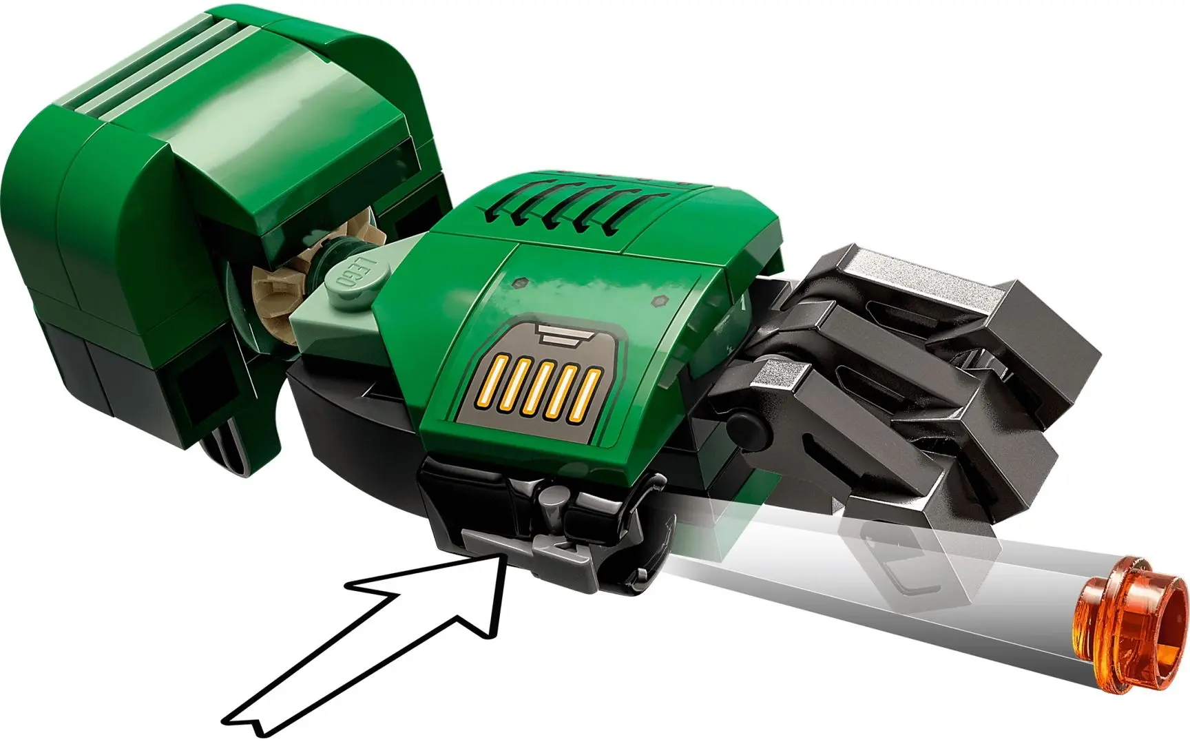Constructor Lego Marvel Captain Carter & The Hydra Stomper 76201 (Green) - 3