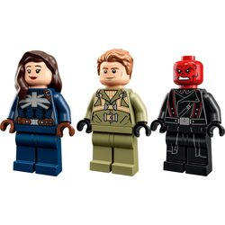 Constructor Lego Marvel Captain Carter & The Hydra Stomper 76201 (Green) Thumb