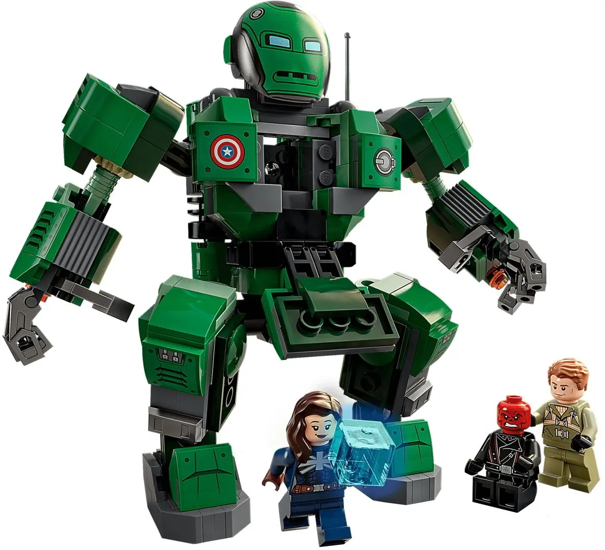 Constructor Lego Marvel Captain Carter & The Hydra Stomper 76201 (Green)