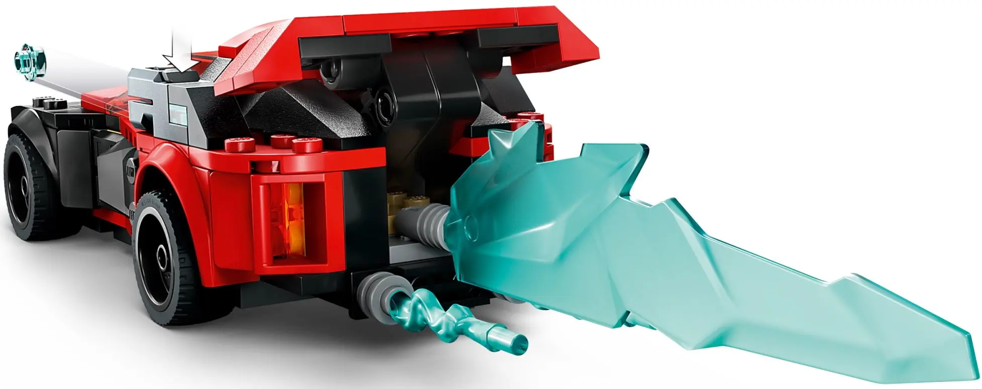 Constructor Lego Marvel Miles Morales vs. Morbius 76244 (Red/Black) - 2