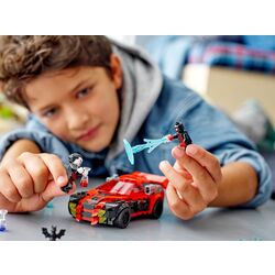 Constructor Lego Marvel Miles Morales vs. Morbius 76244 (Red/Black) Thumb