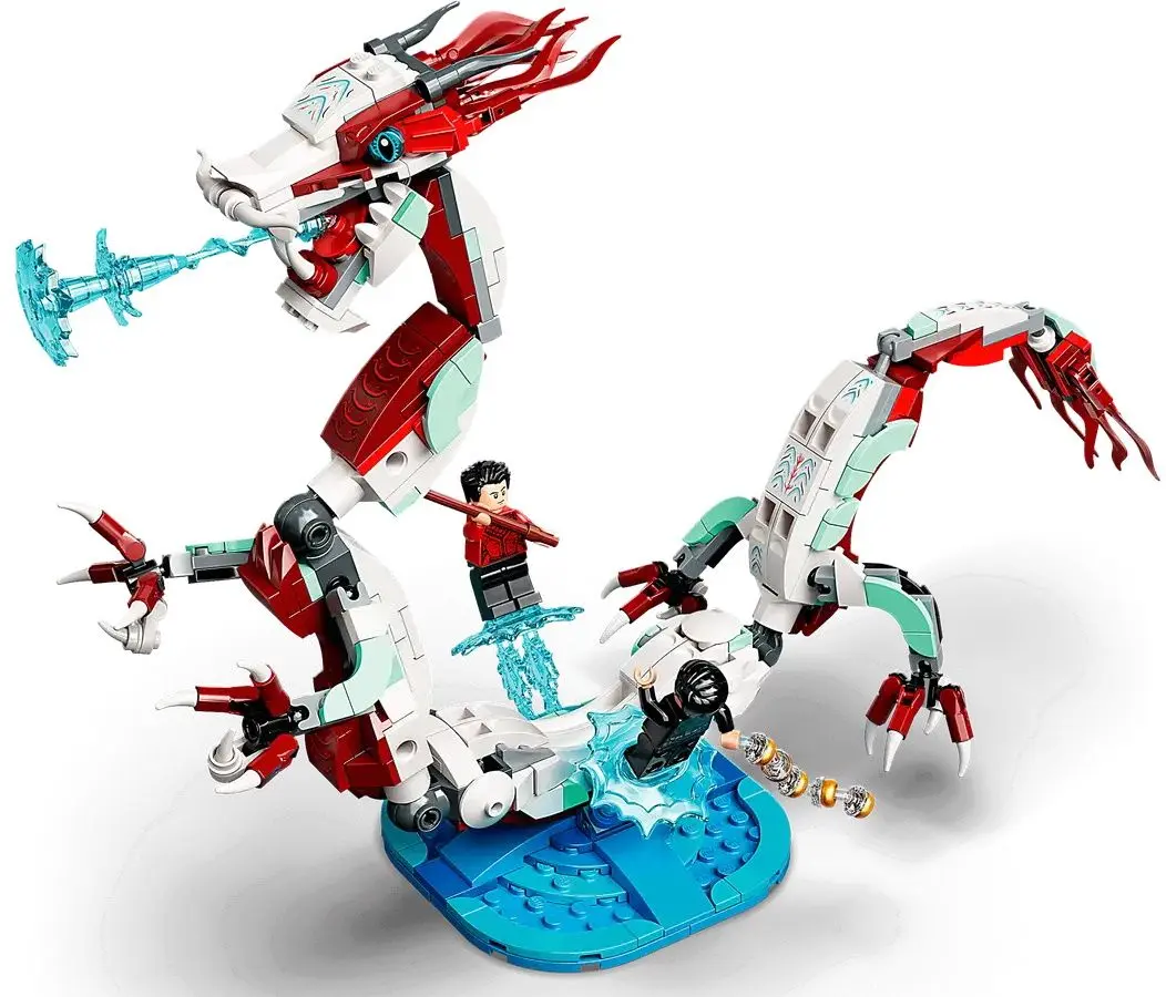 Constructor Lego Marvel Shang-Chi Battle at the Ancient Village 76177 (White/Red) - 3