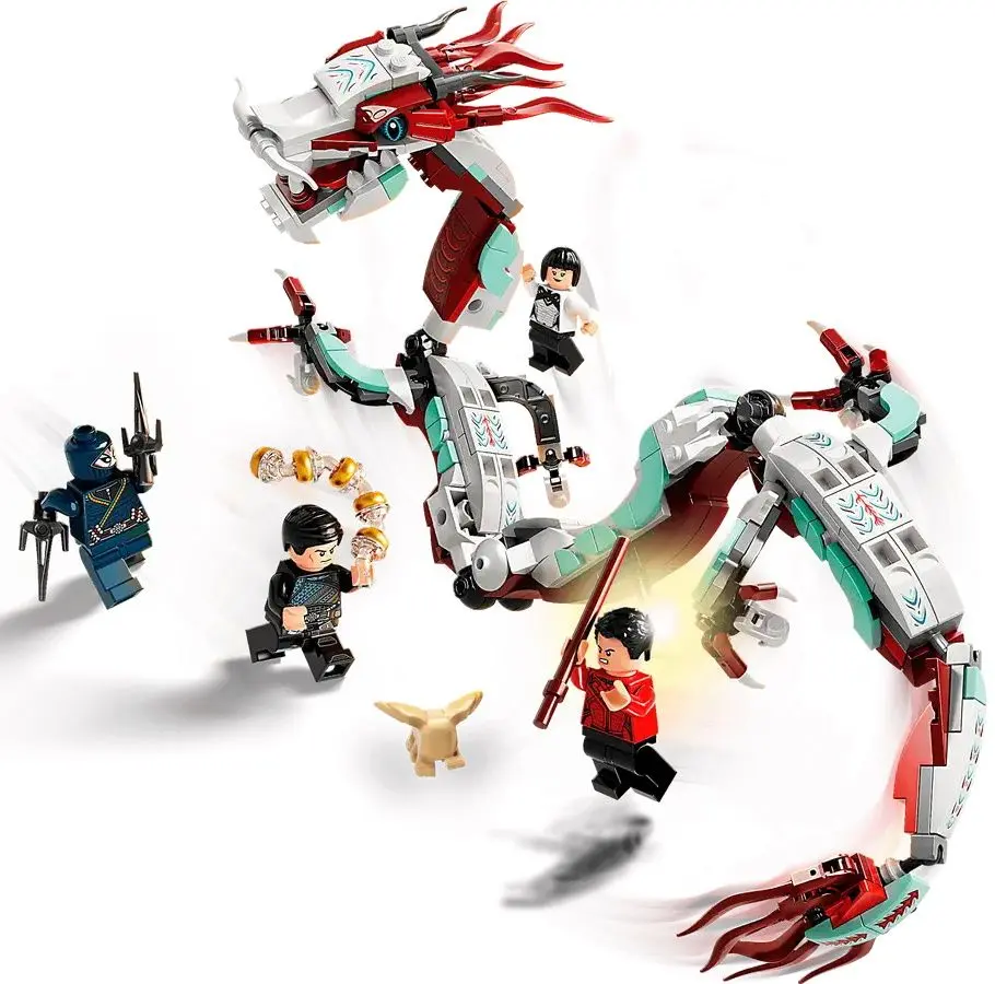 Constructor Lego Marvel Shang-Chi Battle at the Ancient Village 76177 (White/Red) - 4