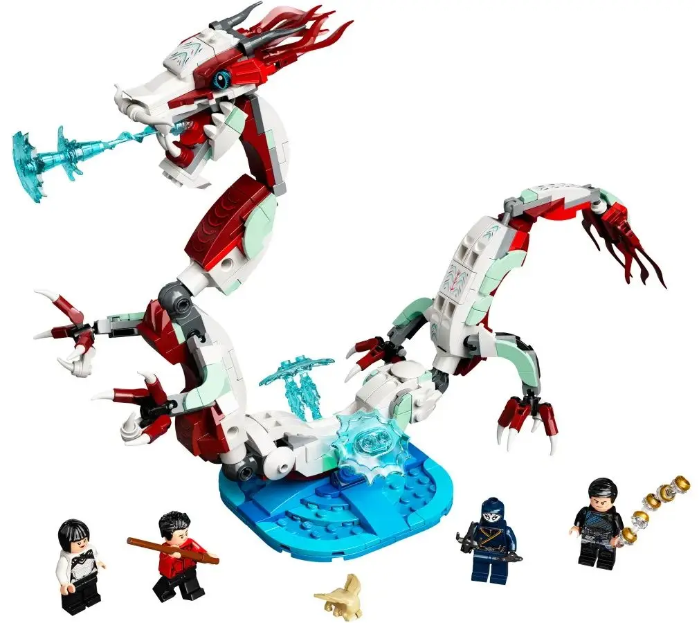 Constructor Lego Marvel Shang-Chi Battle at the Ancient Village 76177 (White/Red)