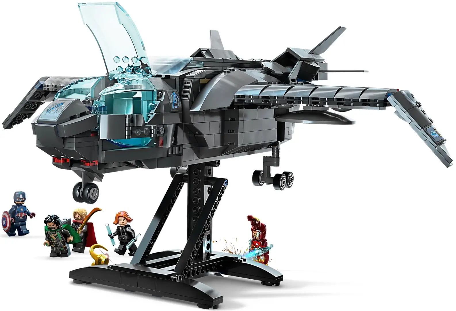 Конструктор Lego Marvel The Avengers Quinjet 76248 (Grey) - 2