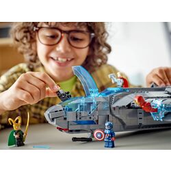 Конструктор Lego Marvel The Avengers Quinjet 76248 (Grey) Thumb