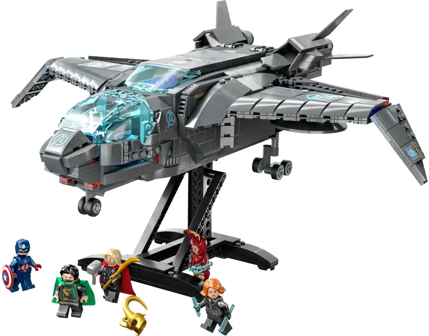 Конструктор Lego Marvel The Avengers Quinjet 76248 (Grey)