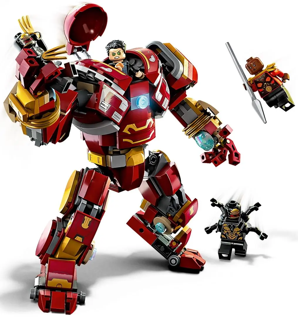 Constructor Lego Marvel The Hulkbuster: The Battle of Wakanda 76247 (Red/Black) - 2