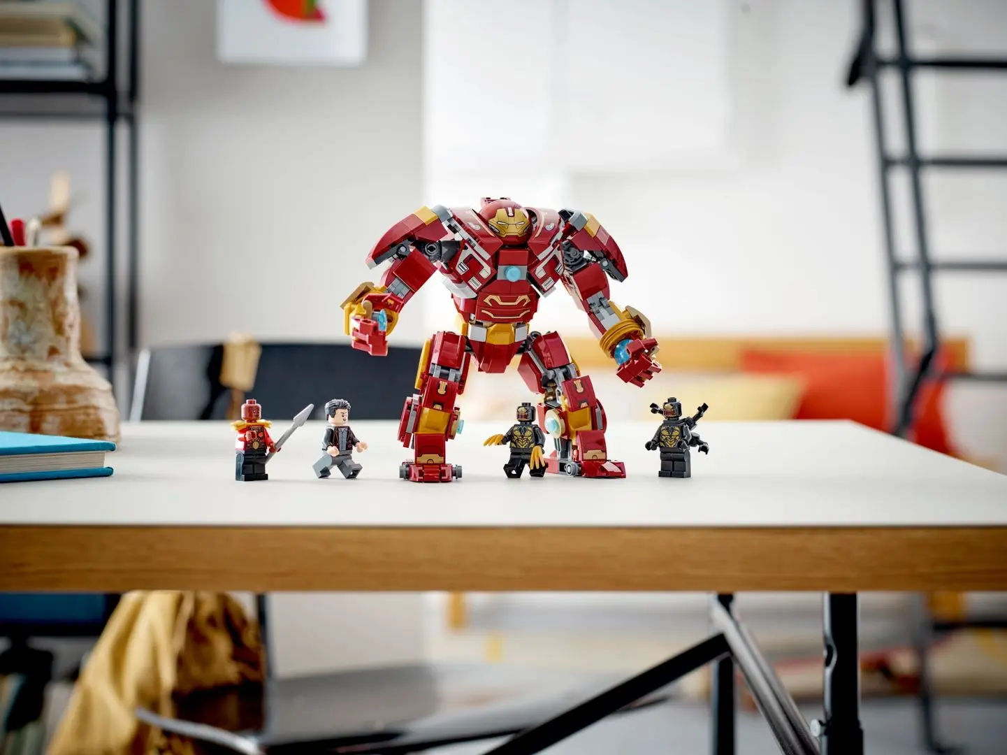 Constructor Lego Marvel The Hulkbuster: The Battle of Wakanda 76247 (Red/Black) - 5
